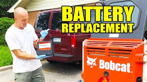 bobcat skidsteer battery